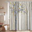Rideau de douche avec 12 crochets White Forest-1072155358