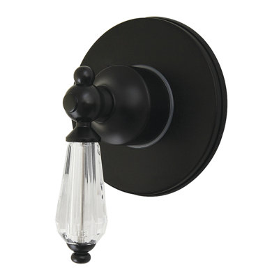 Kingston Brass Willshire Single-Handle Wall Mount Six-Way Diverter Valve with Trim Kit
