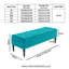 Safar Striped Ottoman Storage Bench – Upholstery Plush Velvet Shoe Bench with Black Turned Wooden Legs-520219418-521705321