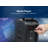 8" Bluetooth Party Speaker with Multi-Color Round Running Lights