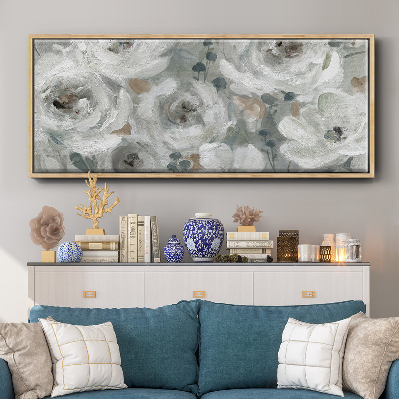 «Neutral Symphony», toile encadrée, H 20 po x l 50 po