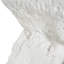 Table d'appoint Cleo Outdoor Paito Modern Minimalist MGO, blanc