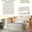 No-spring Queen Tufted Upholstered Bed Frame With Crystal Button Accents, Wingback Headboard And Underbed Storage-722032036