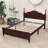 Brochan Wood Platform Bed with Headboard-1736922169-1736922168