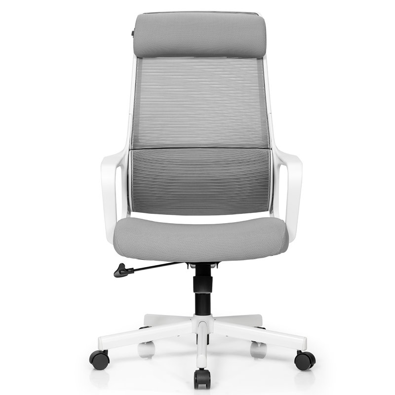 Appui-tête chauffant avec soutien lombaire Inbox, Blanc, gris