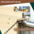 Versatile Foldable Spruce Wood Balcony Table For Outdoor Bar & Desk, Weather-proof For Railing Use