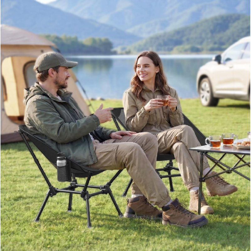 Camping Bench, Black