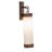 4" Wide Cilindro Textrene Wall Sconce