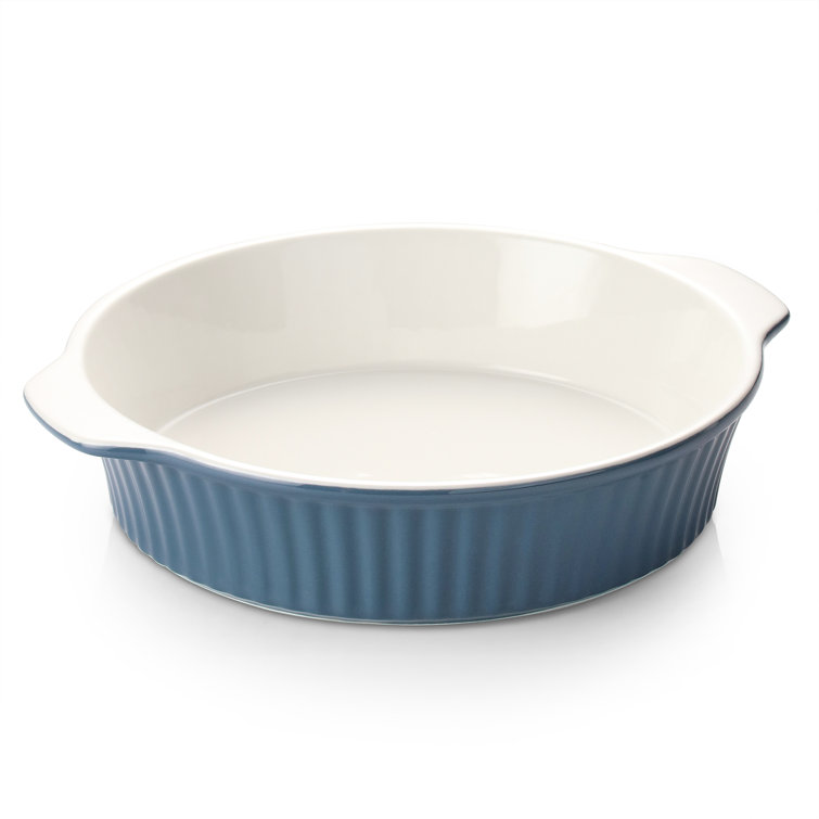 Dowan 60 Oz. Ceramic Round Baking Dish