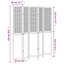  Paravent 5 panneaux en bois massif blanc Paulownia-325710612-325710611-314248208
