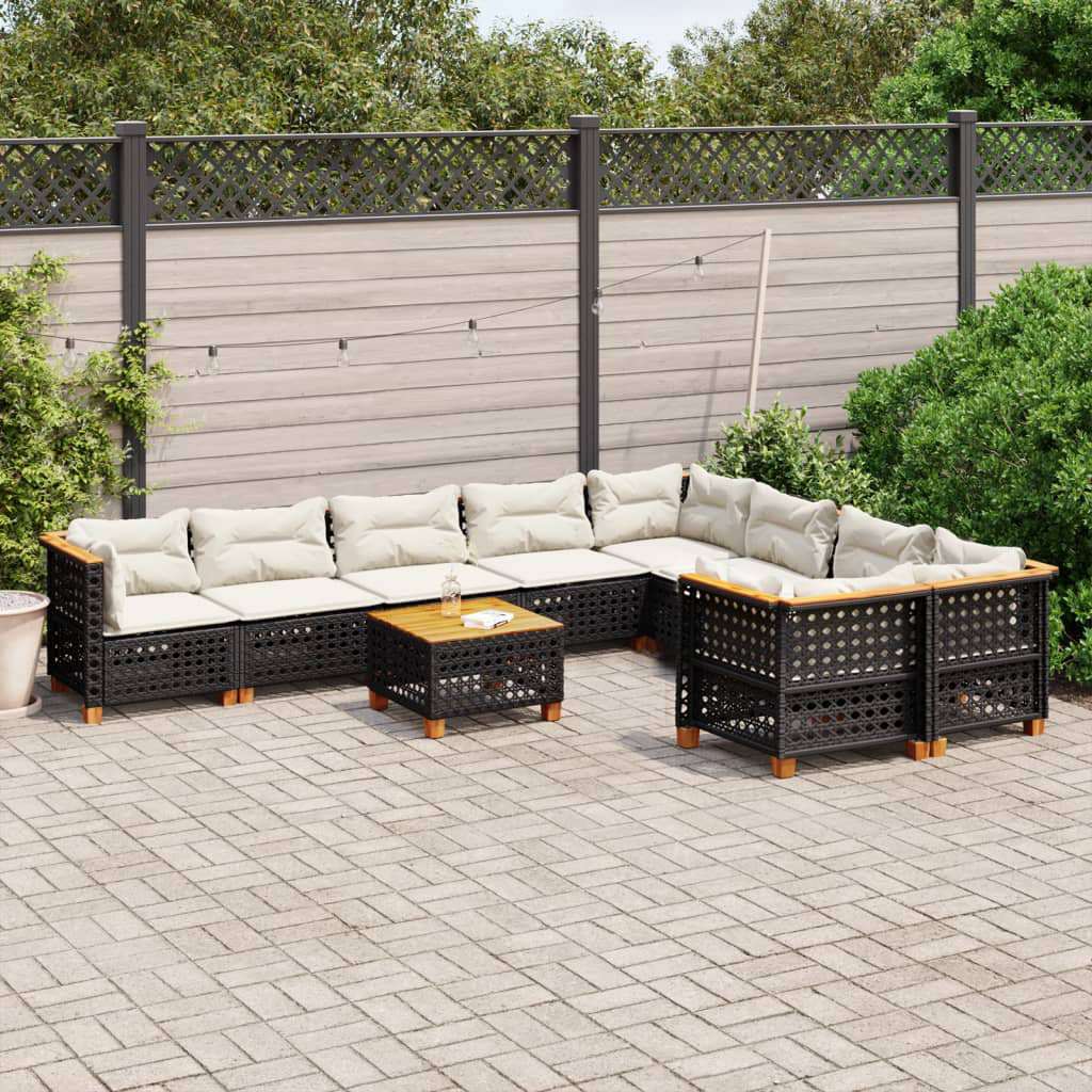 Gartensofa Pallaten mit Kissen