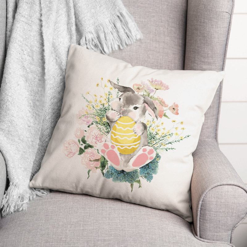 Outdoor Reversible Throw Pillow
