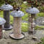 Anslie Metal Hanging Tube Bird Feeder