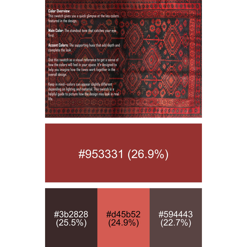 Southwestern Indoor Rug, Rectangle 7' x 10'