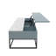 Table basse à plateau relevable avec surface d'aspect marbre durable et rangement dissimulé, pour les salons modernes.-1572466064