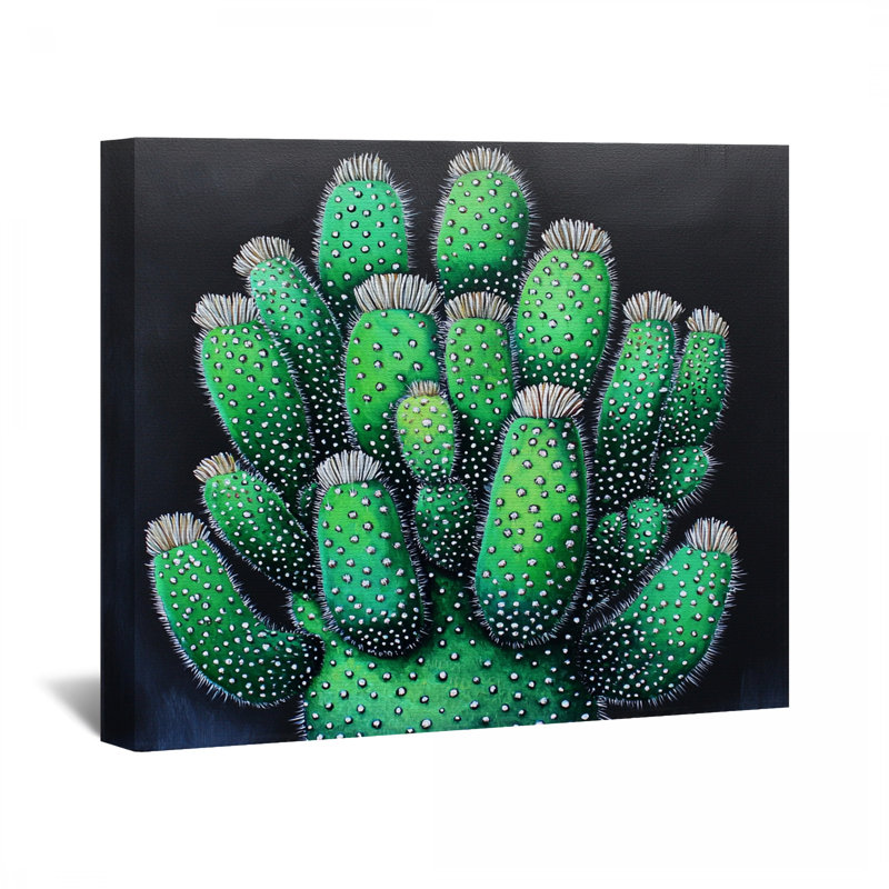 Décoration murale cactus, H 12 po x l 18 po