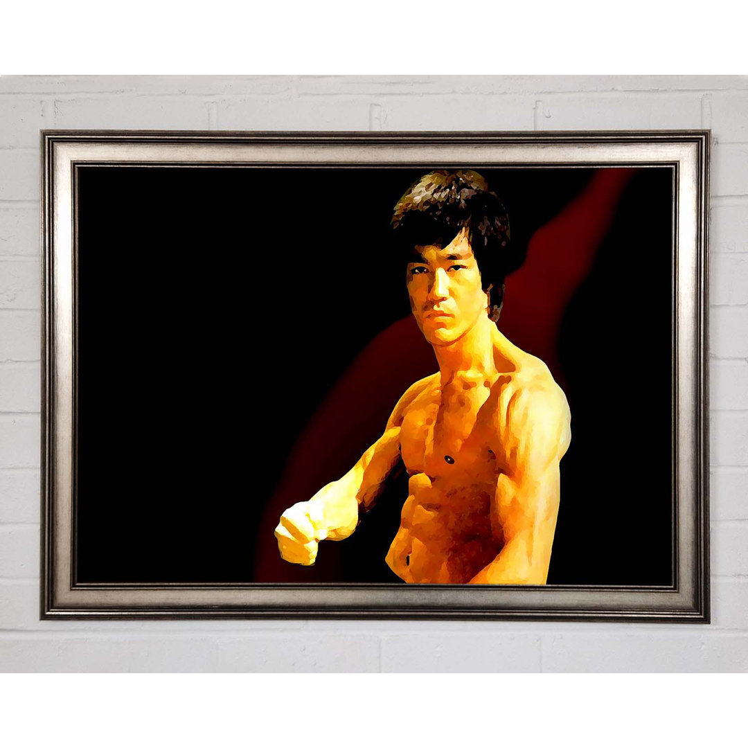 Bruce Lee Fist of Fury - Einzelne Bilderrahmen Kunstdrucke