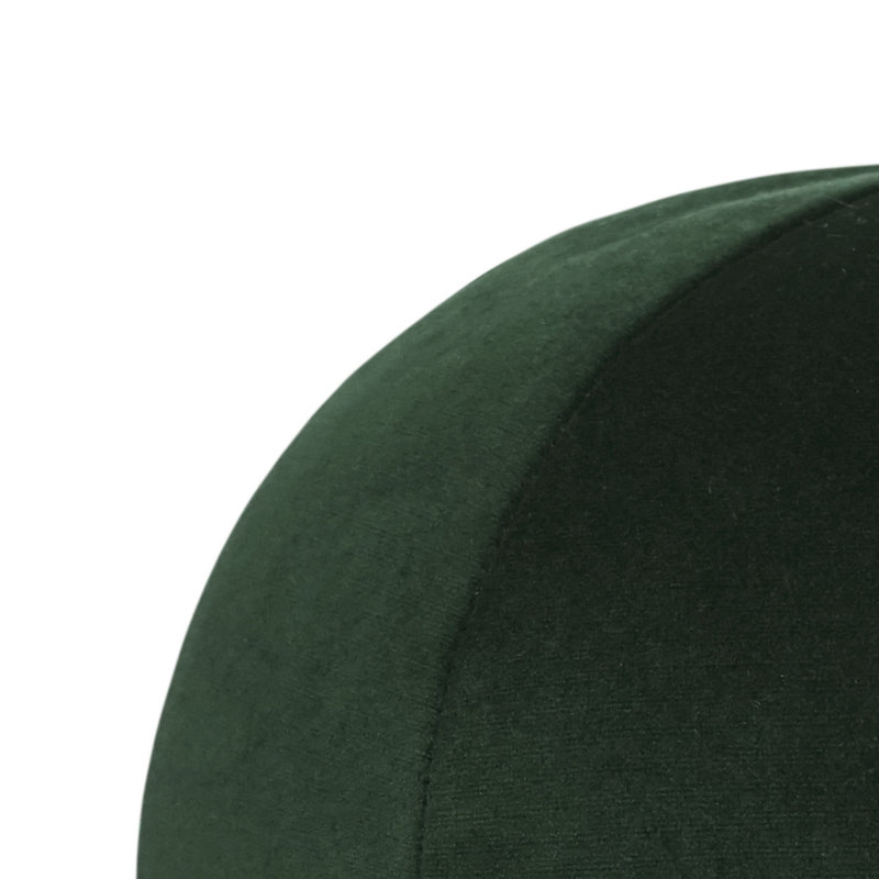 Posh Ball Circular Pillow Cover & Insert, 10"H x 10"W, Forest