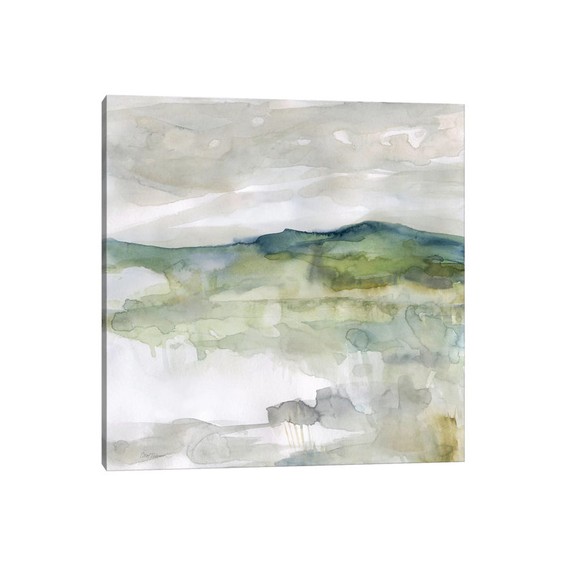 Hillside Study by Carol Robinson - Wrapped Canvas Painting, 66.04 cm H x 66.04 cm W x 3.175 cm D