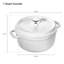 La Cocotte Cast Iron Round Cocotte-229799418-229799392