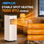 Climatiseur portatif AIRPLUS 12 000 BTU avec chauffage, climatiseur 4-en-1, refroidissement et chauffage jusqu'à 700 pieds carrés, déshumidificateur et mode ventilateur, télécommande, minuterie 24 heures, dégivrage automatique 29B1-135586729