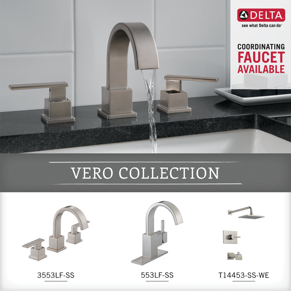 Vero 24" Double Wall-Mounted Towel Bar, Brilliance Stainless