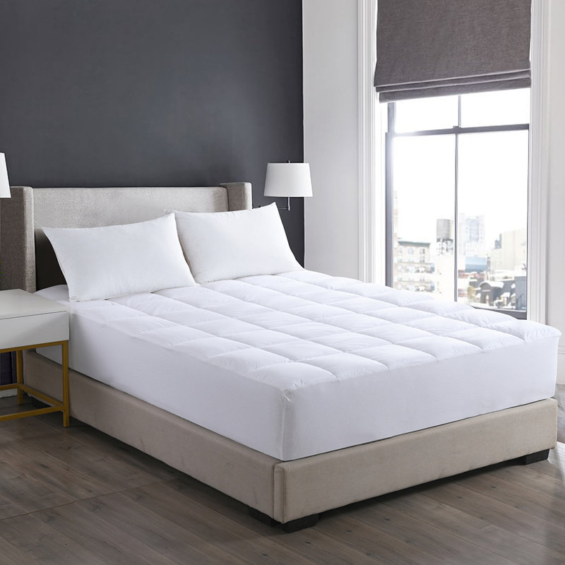 Protège-matelas extra-long en coton simple, Complète