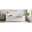 Lit de jour double avec tablettes de rangement, tiroirs, lit gigogne, station de charge, éclairage à DEL, bureau et armoire-1423105233