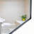 Glossy Black Bathroom Mirrors For Wall Rectangle Vanity Mirror Corner Hangs Farmhouse Mirror-1397509048