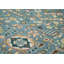 Tapis traditionnel bleu en laine noué à la main 9 pi 11 po x 14 pi Oushak-987679697-987679708