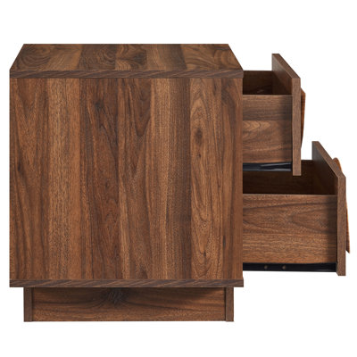 Table de chevet 2 tiroirs Bulwark
