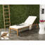 Chaise longue d'extérieur en acacia Ruark-824726502