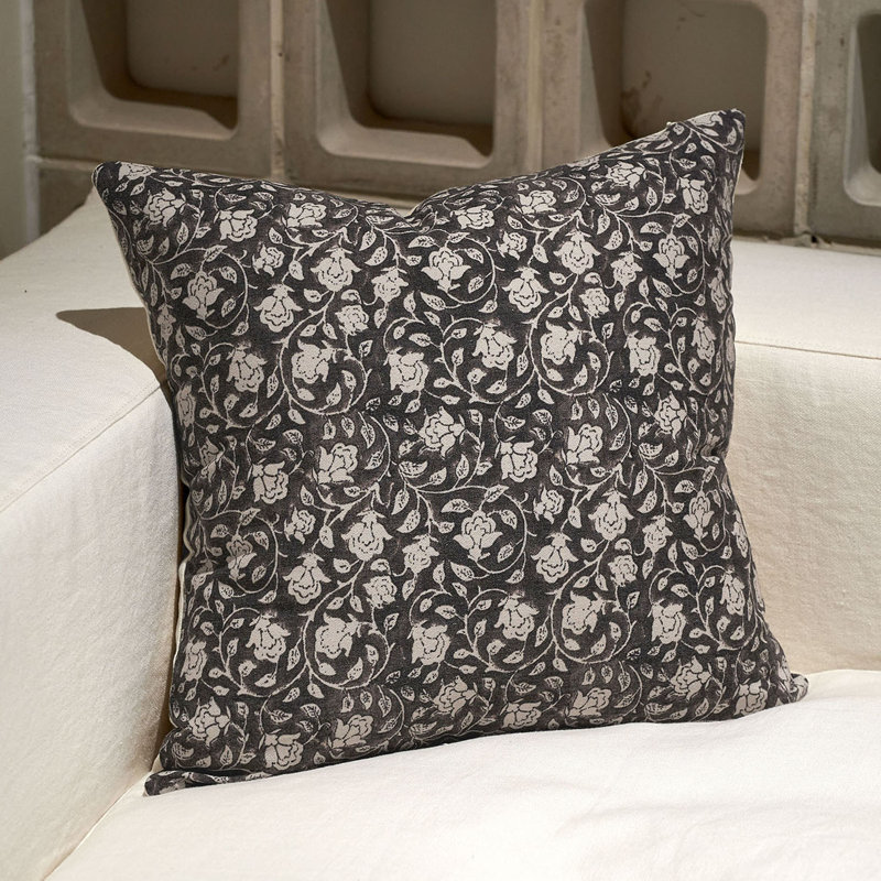 Lierna Floral Pillow Covers 18x18 20x20, Throw Pillows for Couch, Floral Print Pillow Cover, Decorative Neutral Accent Throw Pillow Covers for Living Room, 1PC
