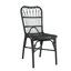 Chaises de patio en rotin Pe (ensemble de 2) - Cadre en fer résistant aux rayons UV, pour cour / bord de piscine / jardin-764328768