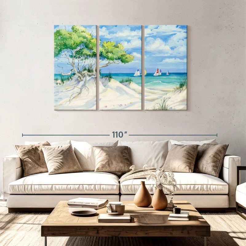 Gillard Seagrove Beach, H 48 po x l 74 po