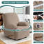Housse pour fauteuil inclinable 3 pièces Harriet-91268601