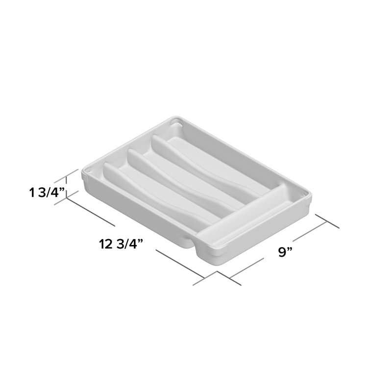 Boîte de rangement à 5 compartiments pour couverts