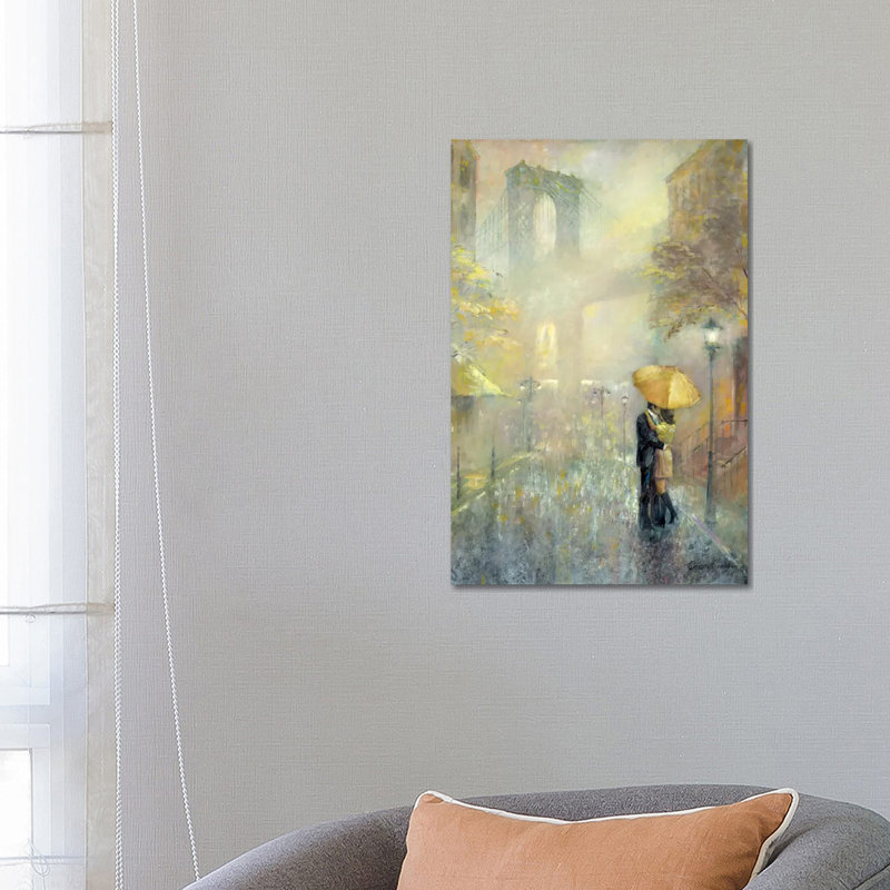 City Romance II by Ruane Manning - Wrapped Canvas Painting, Wrapped Canvas, 101.6 cm H x 66.04 cm W x 1.91 cm D