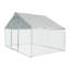 Enclos à poulets en métal 10 x 6 x 6 pi - Un poulailler 10 x 6 x 6 pi Life Une option pratique pour l'entretien des volailles