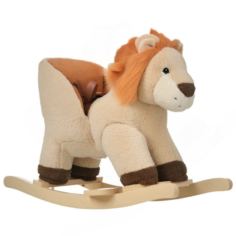 Peluche à bascule, lion à bascule