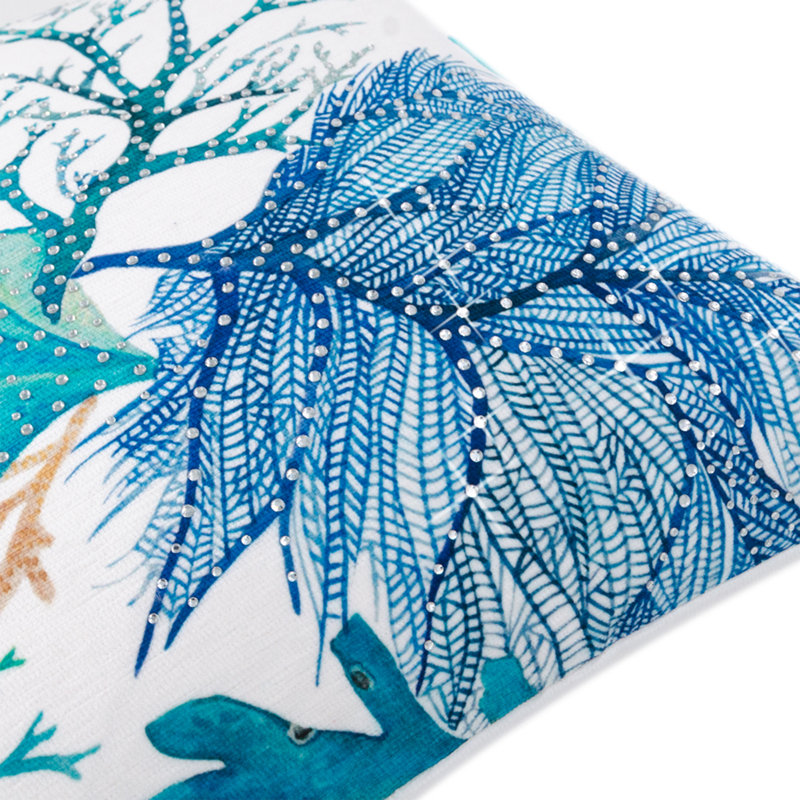  Ocean Theme Beach Coastal Throw Pillow Cover Set