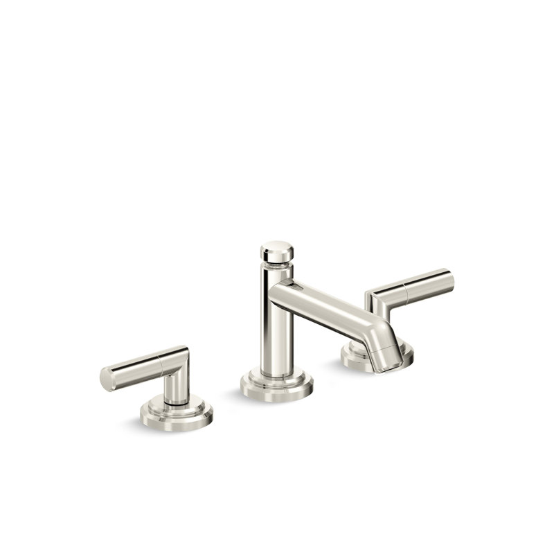 Pure Paletta® Sink Faucet, Low Spout, Lever Handles, Polished Nickel