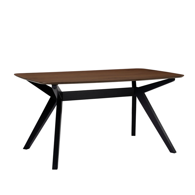 Wood Dining Table, Dark Walnut