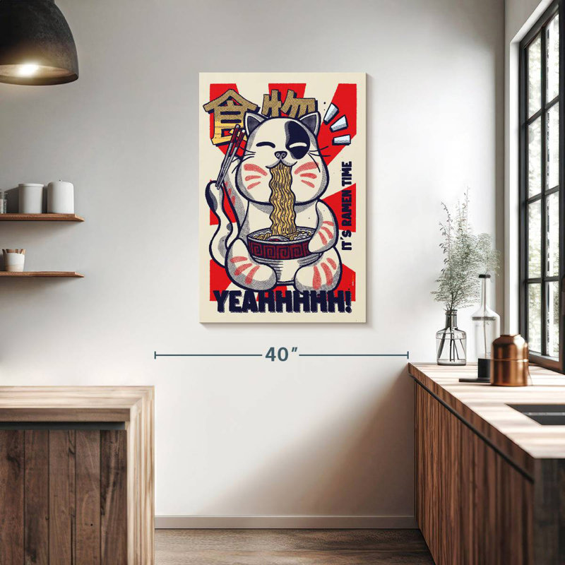 Yarlin It's Ramen Time, 39" H x 26" W