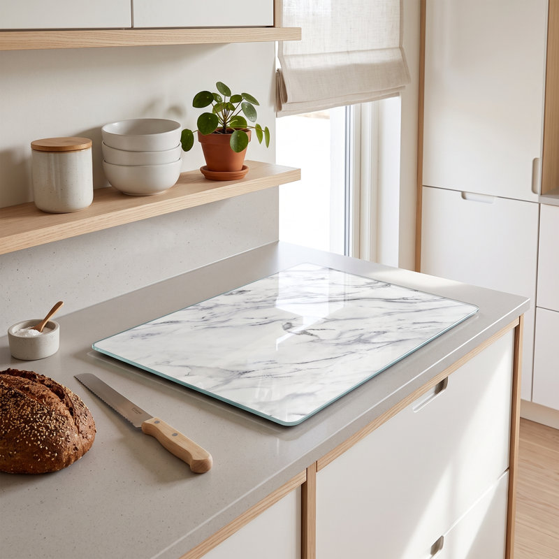 Alabaster MarbleLook Cutting Board