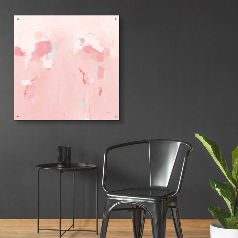 «Splash Pink» par Phyllis Adams, H 36 po x l 36 po x P 0,2 po