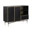 "Markwood Sideboard - Brass - Dark Brown "