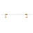 2Pcs Stair Banister Acrylic Handrail