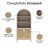 Anaya Arched Storage Cabinet