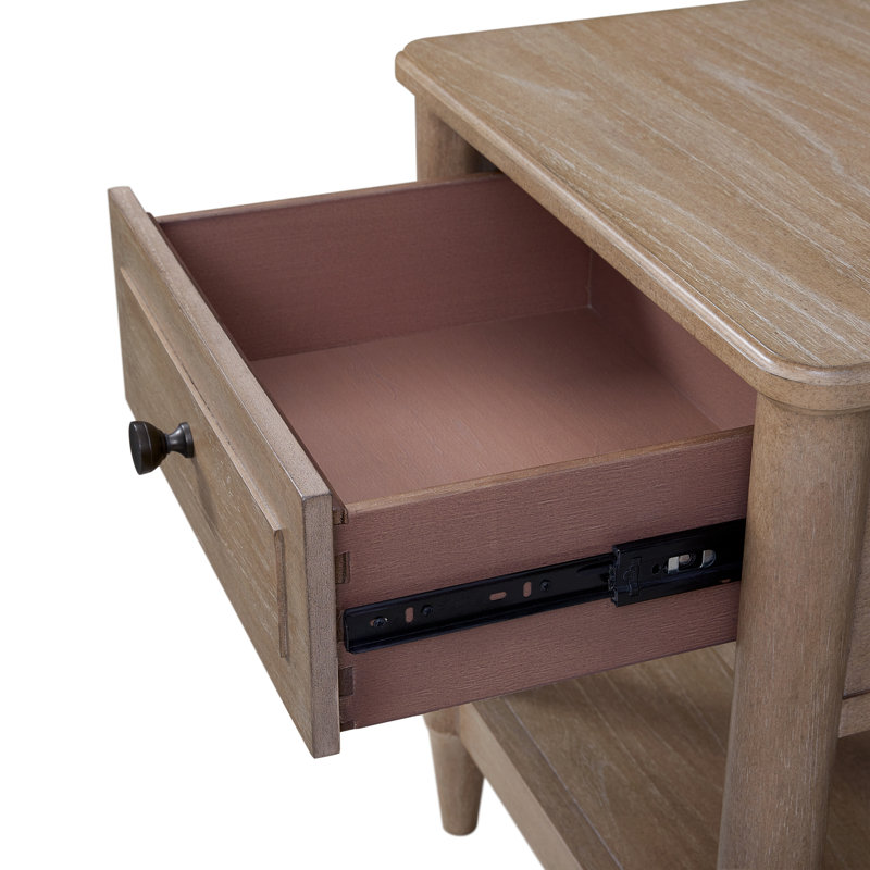 Petite table de chevet, Brun